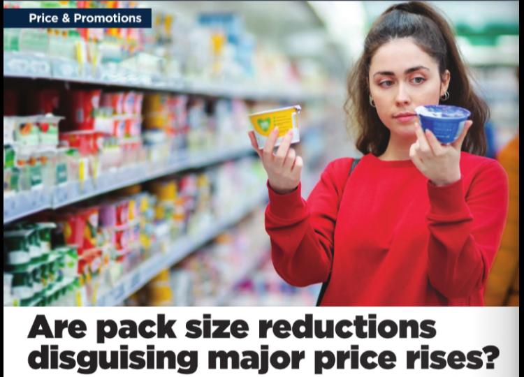 In focus: Are pack size reductions disguising major price rises?